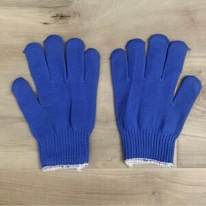 🟣 {5/$10} Blue Knit Gloves